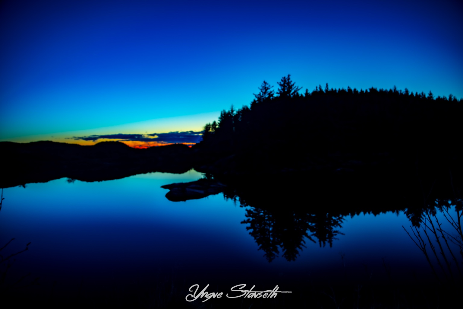 Landskapsfoto av Yngve Stavseth