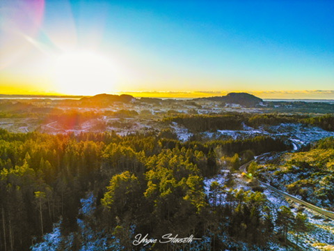 Landskapsfoto av Yngve Stavseth